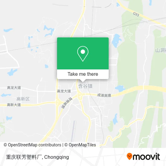 重庆联芳塑料厂 map