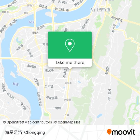 海星足浴 map