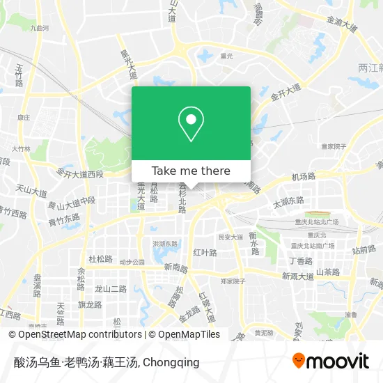 酸汤乌鱼·老鸭汤·藕王汤 map