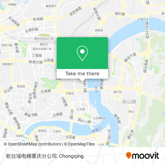 歌拉瑞电梯重庆分公司 map