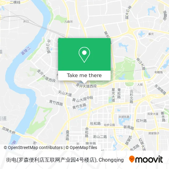 街电(罗森便利店互联网产业园4号楼店) map