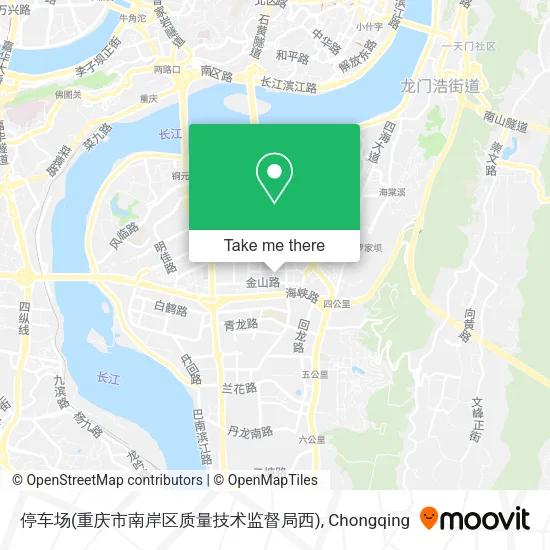 停车场(重庆市南岸区质量技术监督局西) map