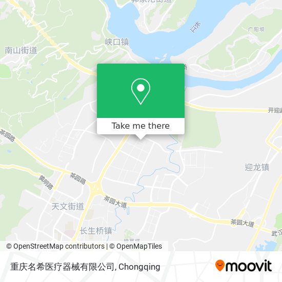 重庆名希医疗器械有限公司 map