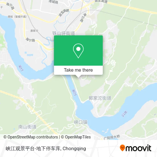 峡江观景平台-地下停车库 map