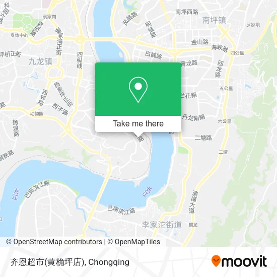 齐恩超市(黄桷坪店) map