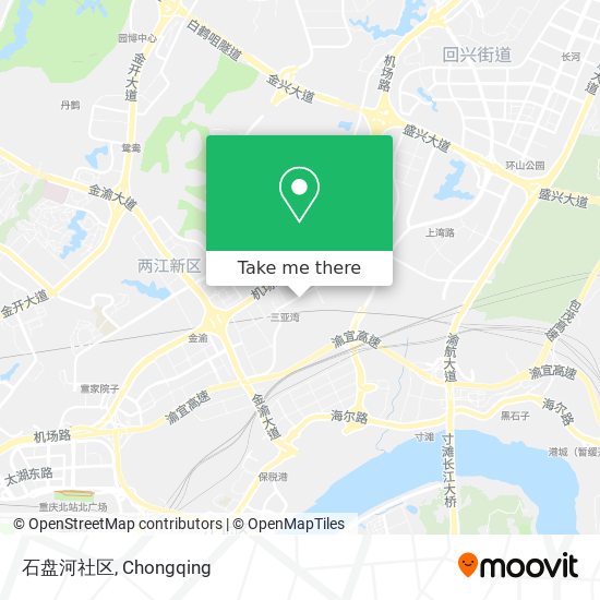石盘河社区 map