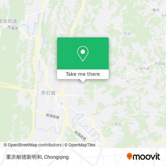 重庆耐德新明和 map