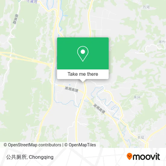 公共厕所 map