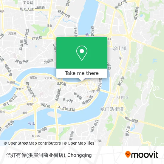 信好有你(洪崖洞商业街店) map
