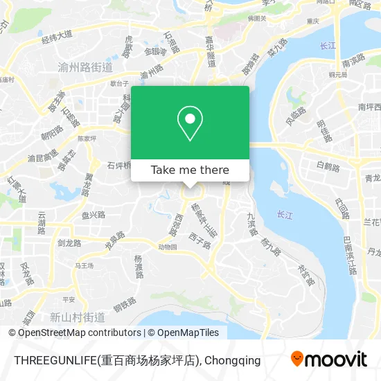 THREEGUNLIFE(重百商场杨家坪店) map