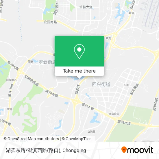 湖滨东路/湖滨西路(路口) map