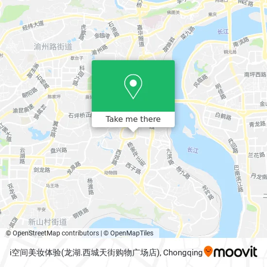 i空间美妆体验(龙湖.西城天街购物广场店) map