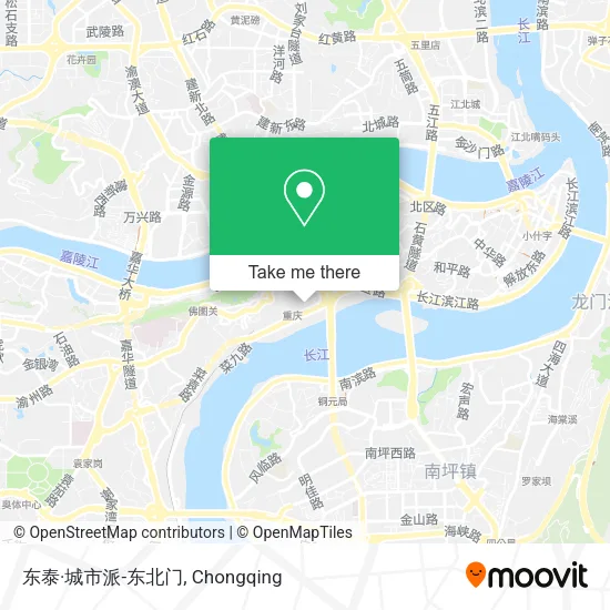 东泰·城市派-东北门 map