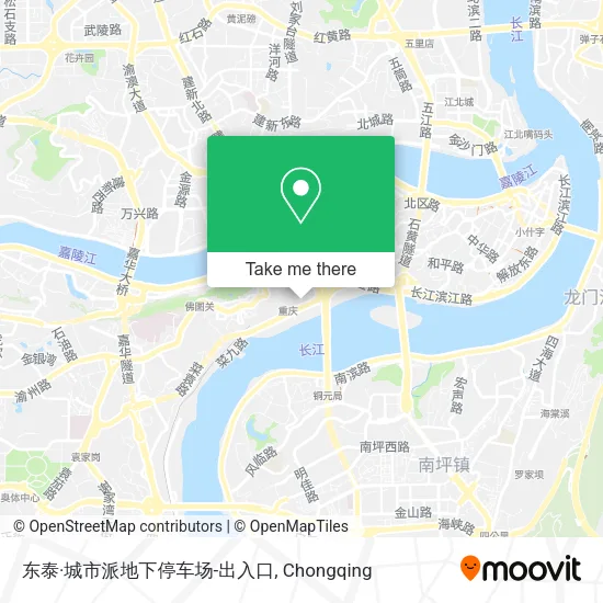 东泰·城市派地下停车场-出入口 map