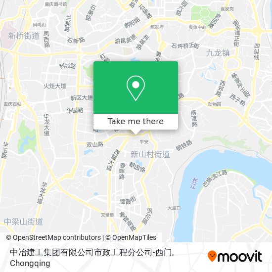 中冶建工集团有限公司市政工程分公司-西门 map