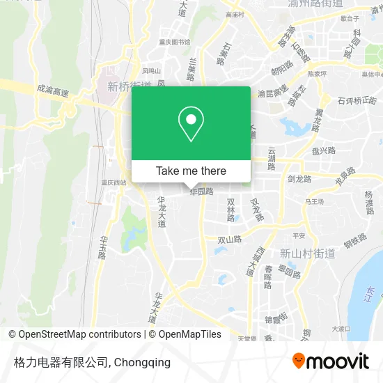 格力电器有限公司 map