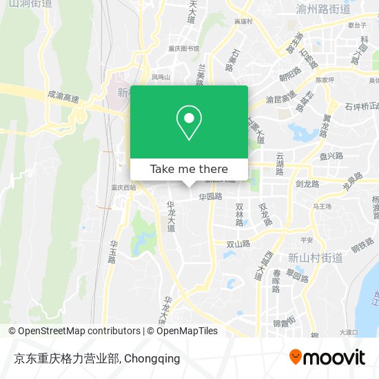 京东重庆格力营业部 map