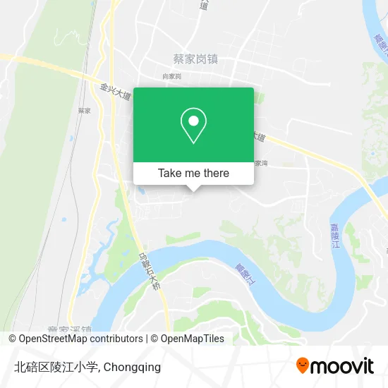 北碚区陵江小学 map