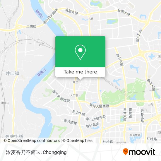 浓麦香乃不卤味 map