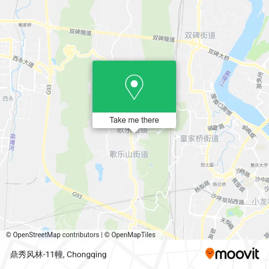 鼎秀风林-11幢 map