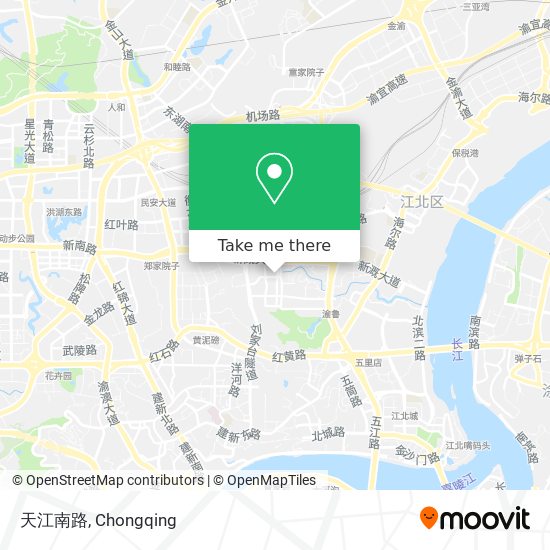 天江南路 map
