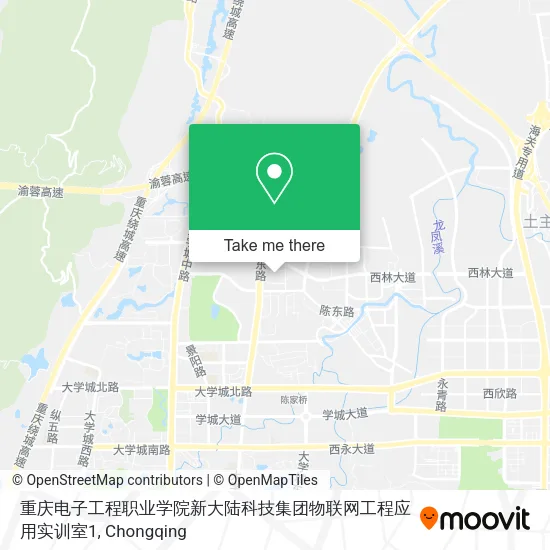 重庆电子工程职业学院新大陆科技集团物联网工程应用实训室1 map