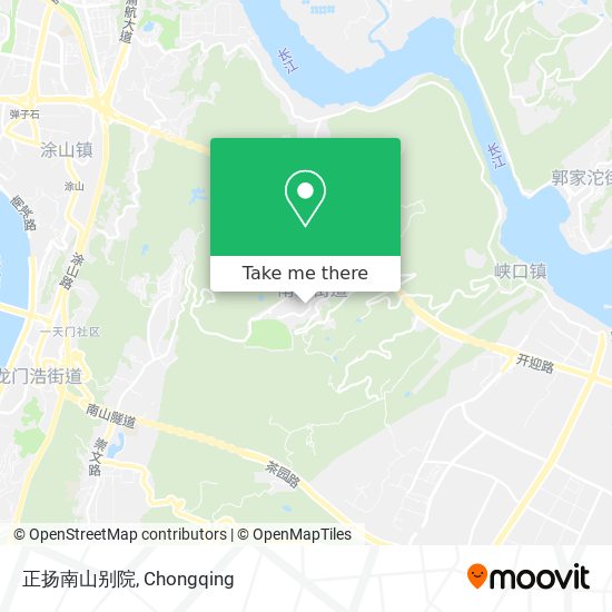 正扬南山别院 map