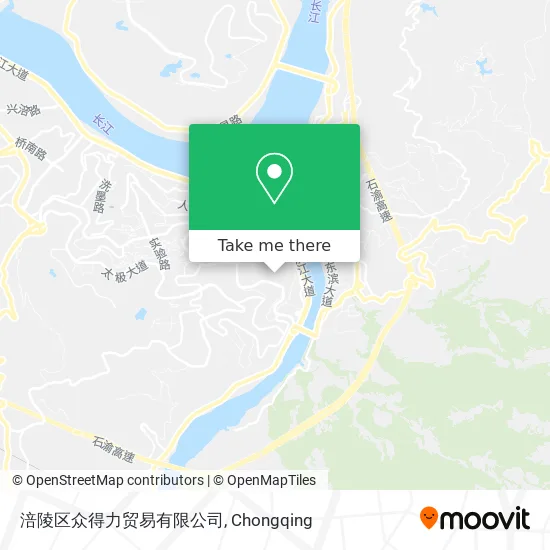 涪陵区众得力贸易有限公司 map