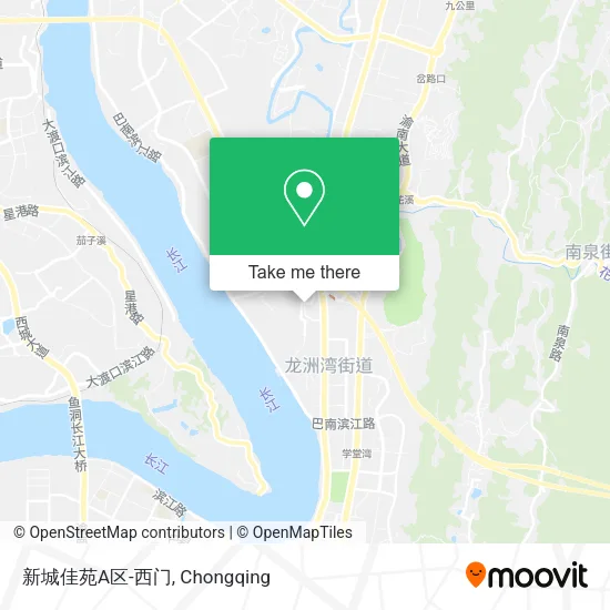 新城佳苑A区-西门 map