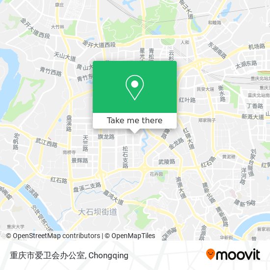重庆市爱卫会办公室 map