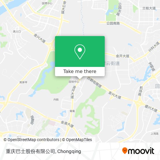 重庆巴士股份有限公司 map