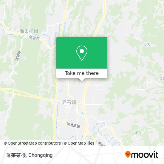 蓬莱茶楼 map