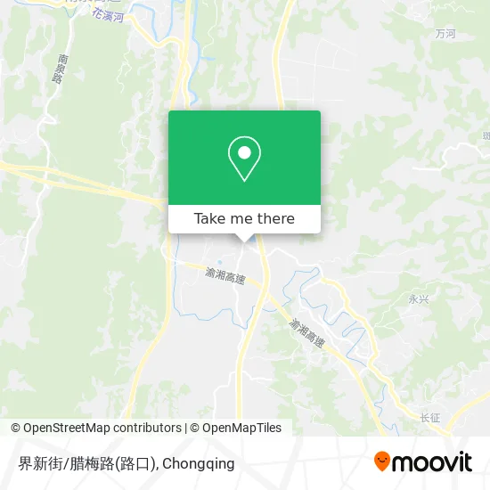 界新街/腊梅路(路口) map