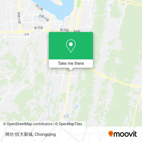 牌坊·恒大新城 map