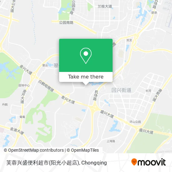 芙蓉兴盛便利超市(阳光小超店) map