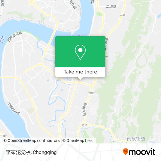 李家沱党校 map