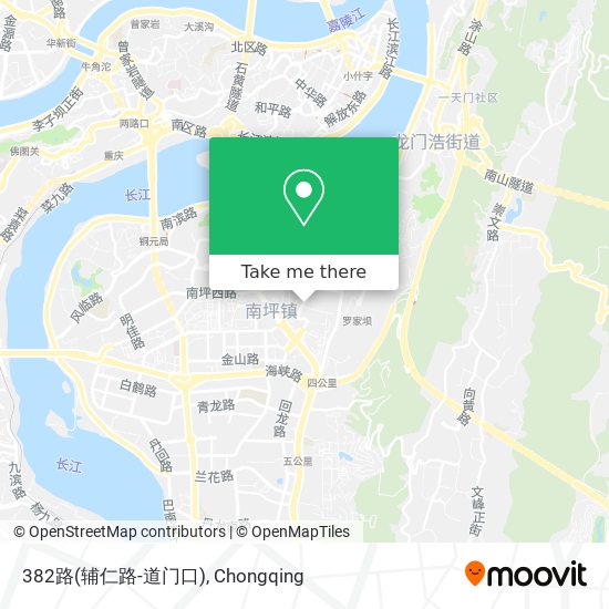 382路(辅仁路-道门口) map