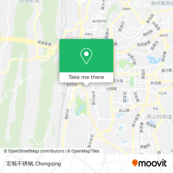 宏顺不锈钢 map