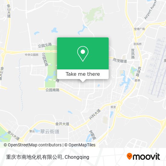 重庆市南地化机有限公司 map