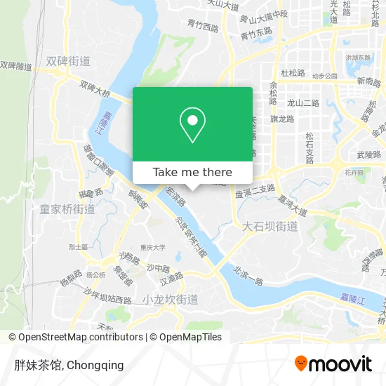 胖妹茶馆 map