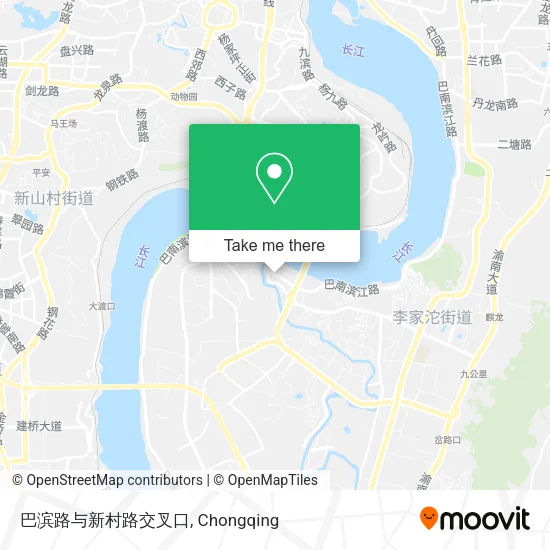 巴滨路与新村路交叉口 map