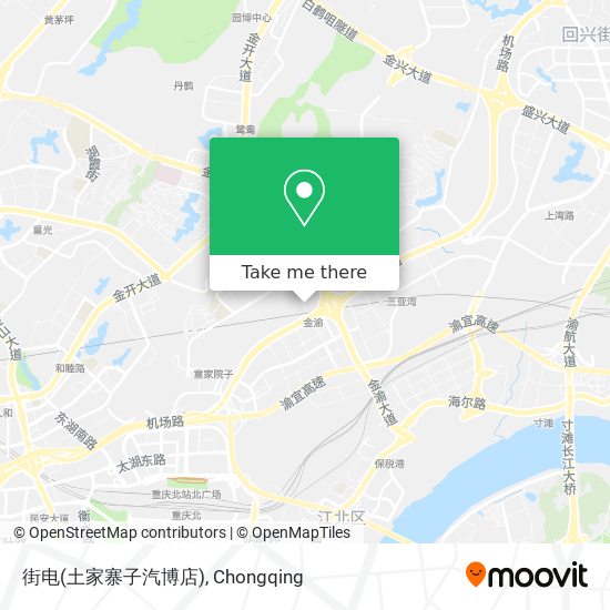 街电(土家寨子汽博店) map