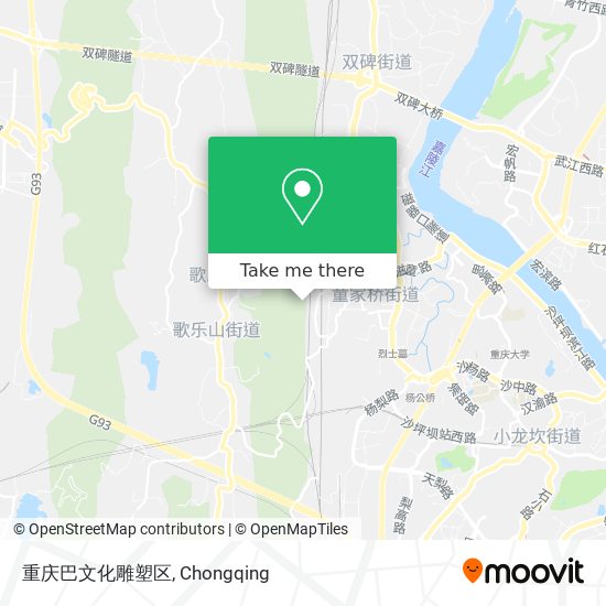 重庆巴文化雕塑区 map