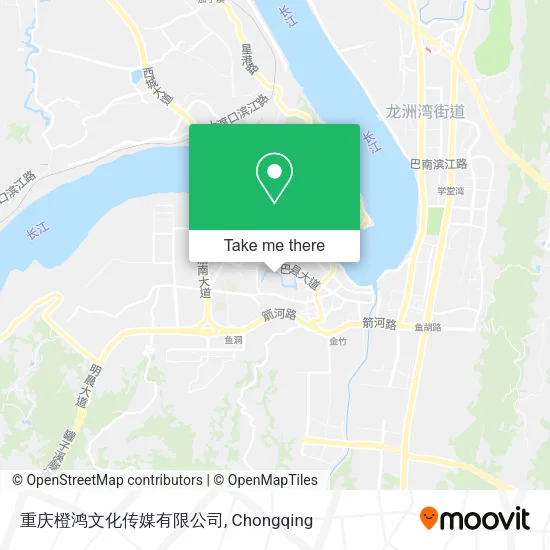重庆橙鸿文化传媒有限公司 map