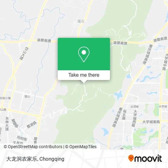 大龙洞农家乐 map