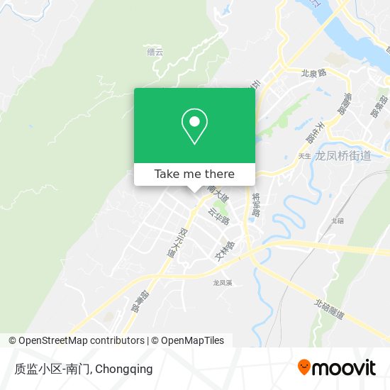 质监小区-南门 map