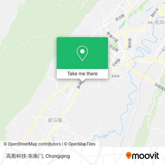 高斯科技-东南门 map