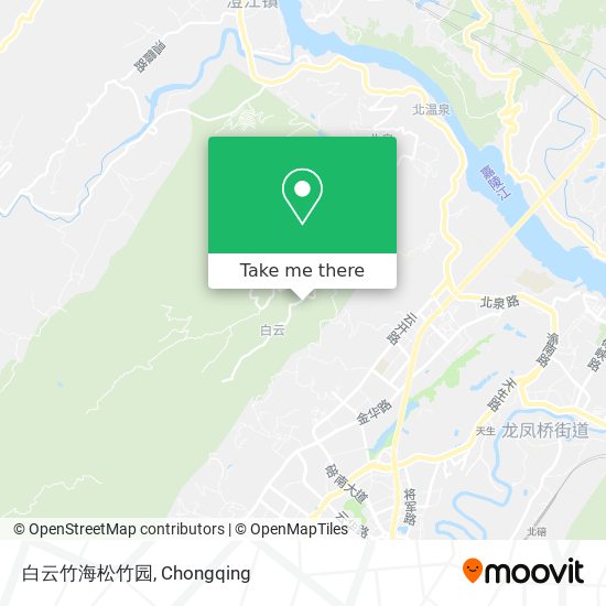 白云竹海松竹园 map
