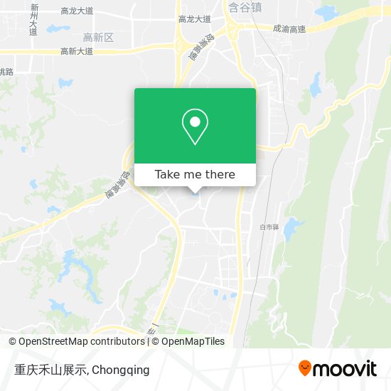 重庆禾山展示 map