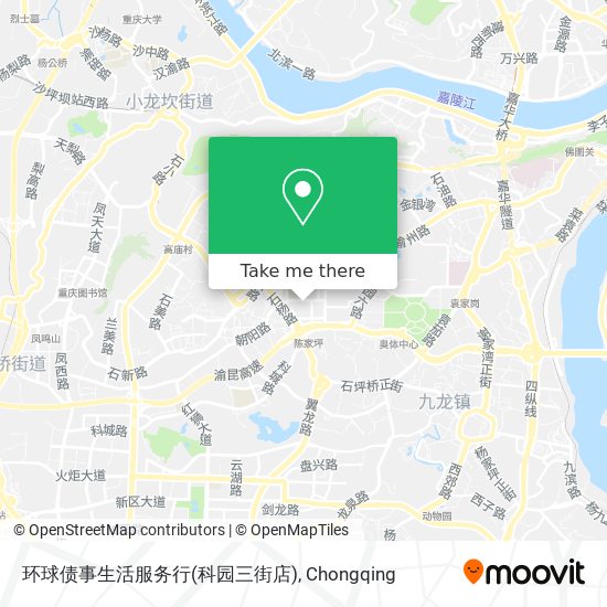 环球债事生活服务行(科园三街店) map